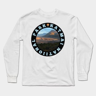 Katmai National Park and Preserve circle Long Sleeve T-Shirt